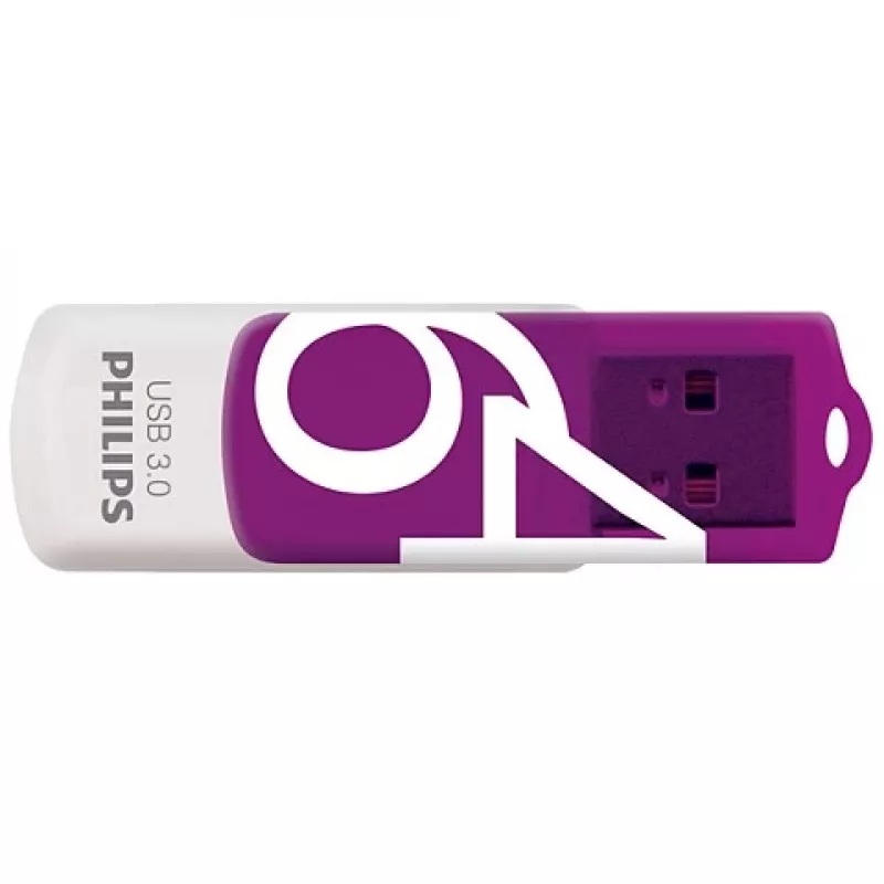 Philips FM64FD00B USB kľúč 64 GB USB Type-A 3.2 Gen 1 (3.1 Gen 1) fialový, biely