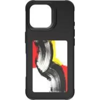 4smarts E-Ink kryt/NFC displej iPhone 17, Qi2 ready - čierna (541787)