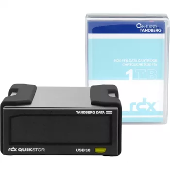 Overland-Tandberg O-T RDX externá súprava mechaniky s 1 TB HDD, čierna, USB3+
