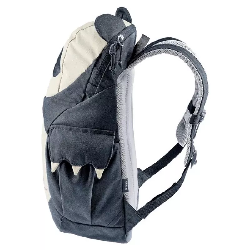 Kompaktný denný batoh DEUTER Kikki — polyester 8 l, 350×200×170 mm, 310 g, čierny/biely
