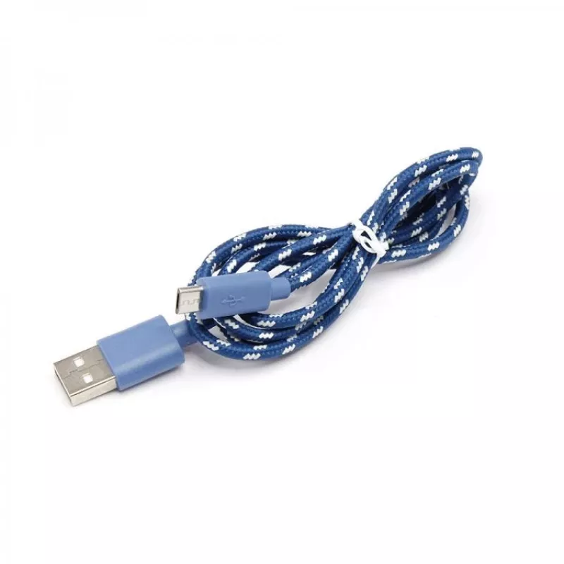 Sbox USB-1031BL USB->Micro USB 1M modrý