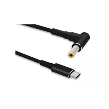 Káblový adaptér Microconnect USBC-DC-5A-20V USB C na 5,5*2,5 1,2 m čierna