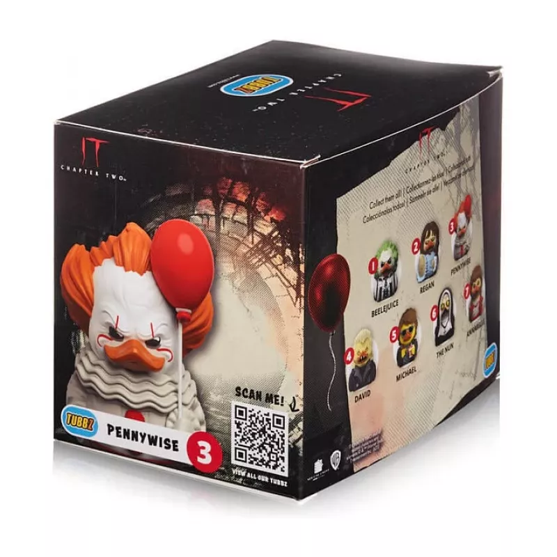 TUBBZ zberateľská kačica - IT Pennywise 9 cm