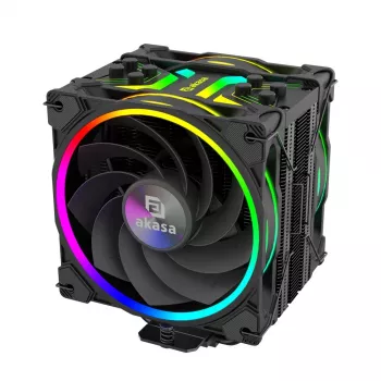 Akasa H4 Plus CPU chladič + AR12 Reverse Blade ventilátor