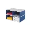 styrodoc duo box na dokumenty z polystyrénu modrý – sivý (268-0222.38)