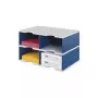 styrodoc duo box na dokumenty z polystyrénu modrý – sivý (268-0222.38)