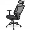 Kancelárska stolička Sharkoon OfficePal C10 – čierna, ergonomický dizajn, výškovo nastaviteľná