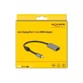 Aktívny mini DisplayPort 1.4 na HDMI adaptér DeLOCK 66570