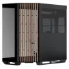 APNX V1-W-BK-v1 Midi-Tower čierna, drevo