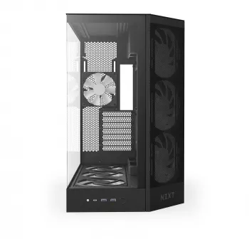 NZXT PC skriňa H9 Flow RGB+ Midi-Tower čierna