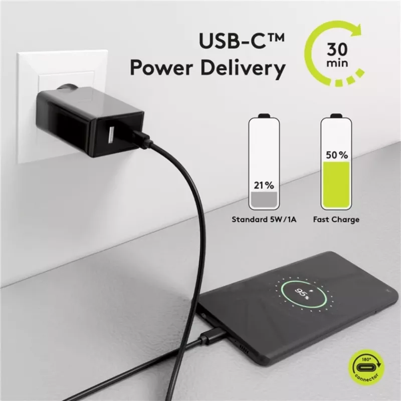 Goobay 49254 USB kábel čierny
