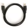 Kábel USB AM-AM 1.8 čierny