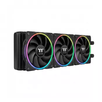 Thermaltake TS140 EX RGB Skriňové ventilátory 140 mm, balenie po 3, čierne (CL-F208-PL14SW-A)