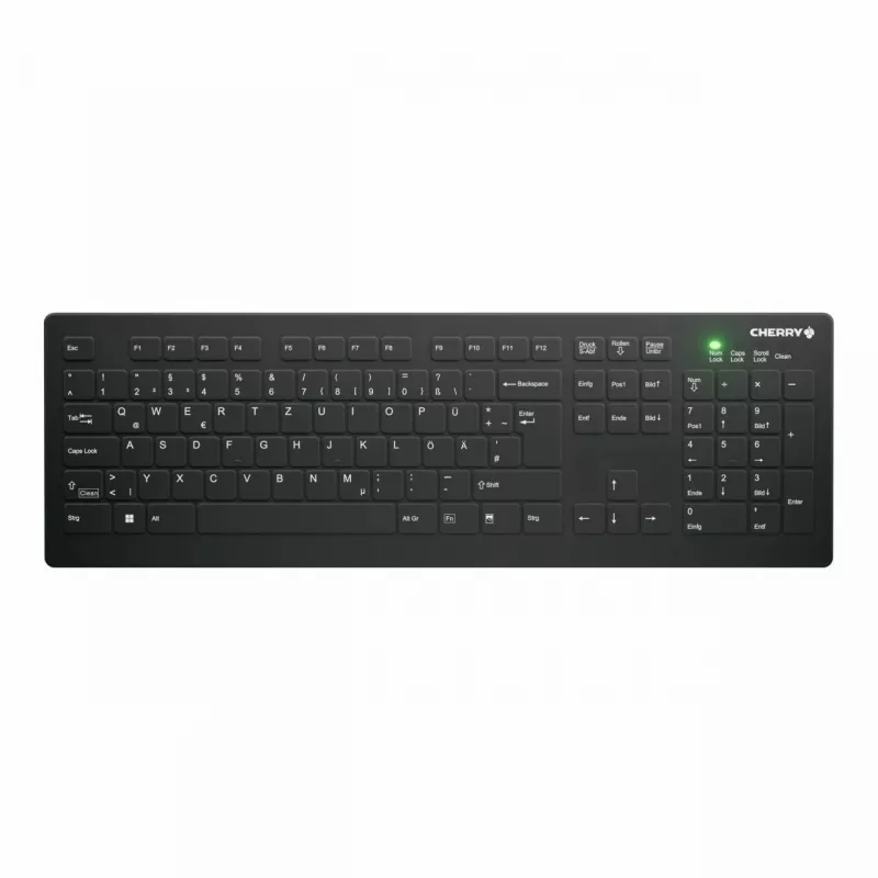 Contour Design Active Key Contour QuickClean medicínska klávesnica IP68 full-size bezdrôtová čierna DE C8112