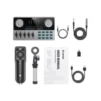 Donner Podcast Starter Kit – set na nahrávanie podcastov
