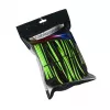 Interný napájací kábel CableMod CM-PCAB-BKIT-NKKLG-3PK-R čierny zelený