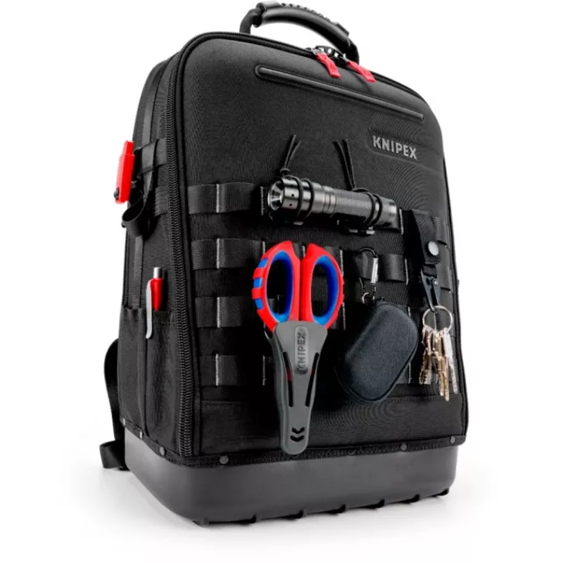 Taška na náradie Knipex X18 37 tašky čierna červená textil plast