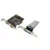 Interná PCIe rozširujúca karta LOGILINK PC0033 so sériovými a paralelnými výstupmi, NetMOS čipset
