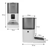 GreenBlue GB393 automatické kŕmidlo pre domáce zvieratá, 6 l, USB 5V/1A, biele