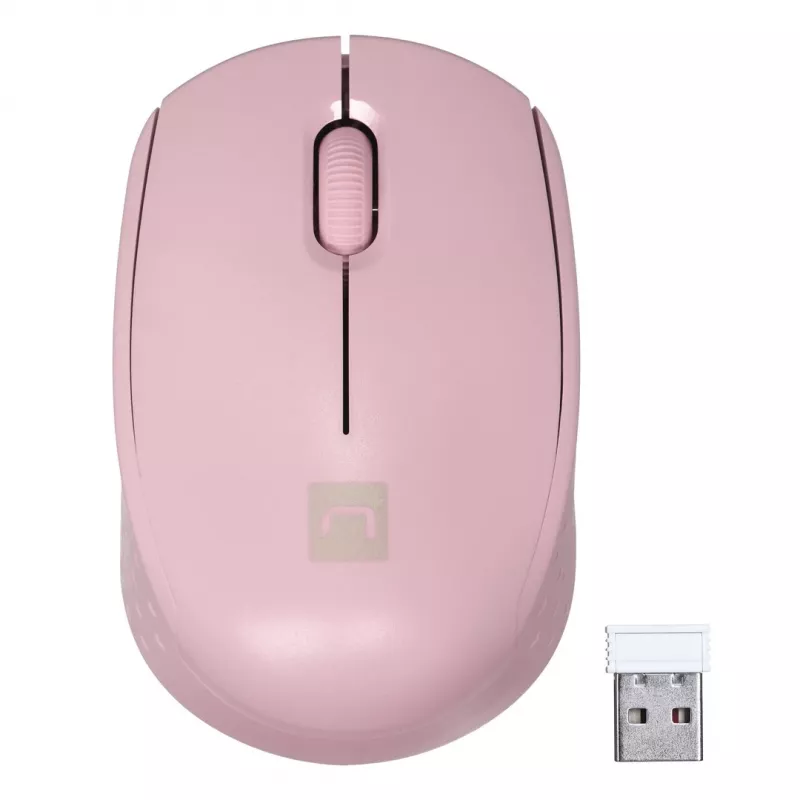 NATEC STORK myš domáca obojručná RF bezdrôtová + USB Type-A optická 1600 DPI