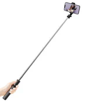 SelfieGo kompaktný selfie stick Bluetooth statív (20-101 cm) Crong CRGSGL1B