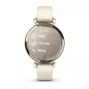 Garmin Lily 2 35 mm inteligentné hodinky s GPS, dotykový LCD displej 2,1 cm (0,84") 240 x 201, hliníkové puzdro, silikónový remienok Coconut, krémovo zlaté