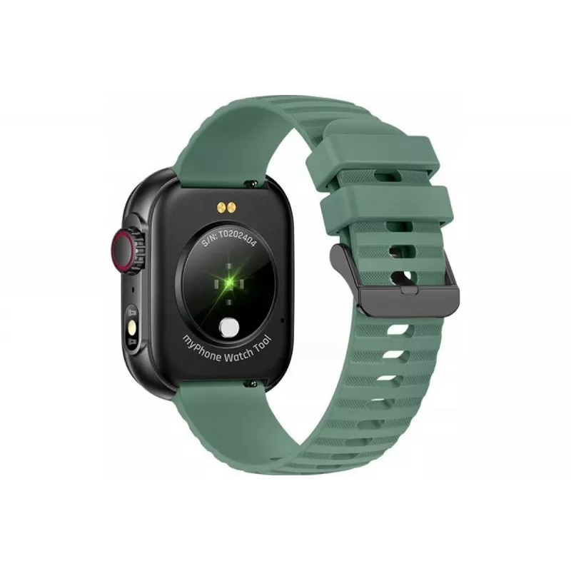 myPhone Watch Tool 5,08 cm (2 palce) IPS 24 mm digitálny 240 x 296 pixelov dotykový displej čierny