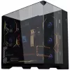 Lian Li O11 Vision Compact PC skriňa bundle + 3x UNI FAN SL-INF 120 Reverse Blade ventilátor - čierna