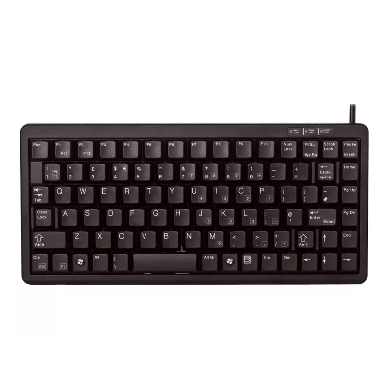 CHERRY G84-4100 klávesnica univerzálna USB AZERTY francúzska čierna