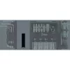 Wera Tool-Check Modular Adapter 9549 pevný adaptér, čierny