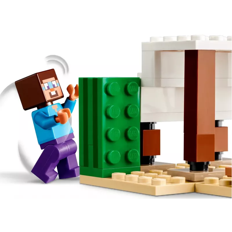 LEGO Minecraft 21251 Stevova púštna expedícia hračka biom stavebnica