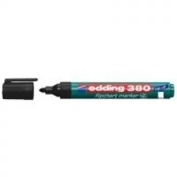 Marker Edding 380 s profilovým hrotom, čierny atrament, 1 ks