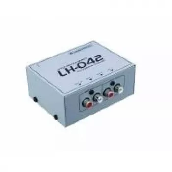 Phono-line konvertor Omnitronic LH-042 s cinch výstupom a 24V napájacím zdrojom