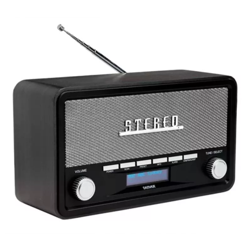Denver DAB-18 tmavosivé digitálne rádio DAB+