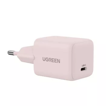 Napájací zdroj UGREEN X512 20W USB-C PD rýchle nabíjanie, ružový, vstup 100–240V, 1× USB-C