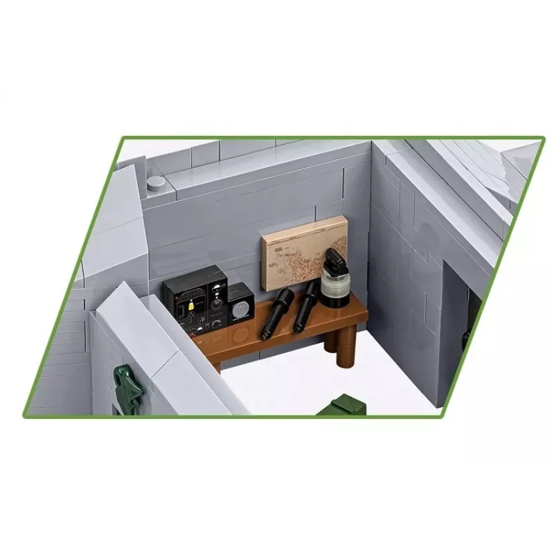 Stavebnica Cobi Nemecký bunker Regelbau 667/642 model COBI-3136 – detailná stavebnica