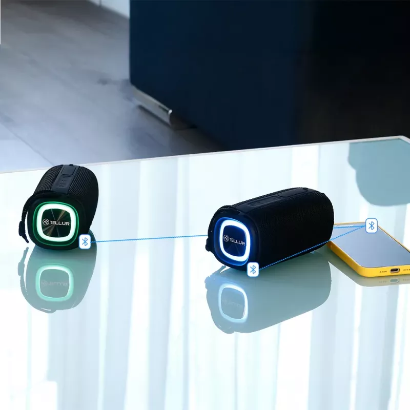 Prenosný reproduktor Tellur Eclipse Bluetooth 12W čierny