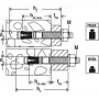 Fischer FAZ II Plus 8/30 kotvová skrutka 95 mm 8 mm 564575 50 ks (564575)