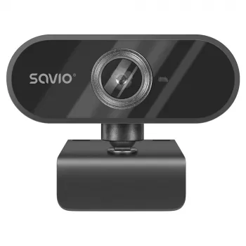 Savio CAK-04 webkamera 720 MP 1280 x 720 pixelov USB čierna