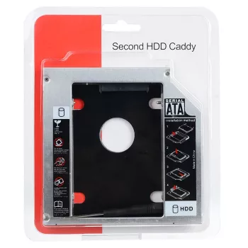 HDD adaptér, 9,5 mm
