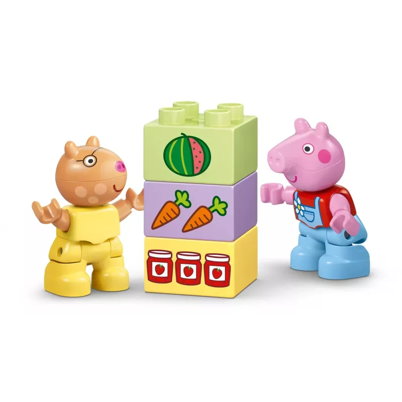 LEGO DUPLO 10468 Peppa Pig traktor a trh