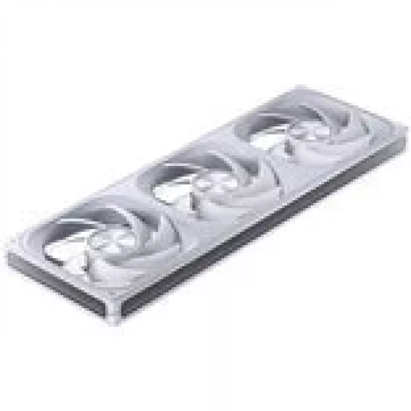 Sada ventilátorov do skrine Jonsbo ZA-420W — 3×140 mm PWM ARGB, biela