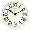 NeXtime hodiny 5187wi London Table, Ø16 cm, nástenné, biele/čierne+B32