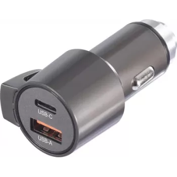 Voltcraft VC-CPS-45W USB nabíjačka 45 W do vozidla výstupný prúd (max.) 3 A USB-A, USB-C® zásuvka počet výstupov: 2 x (VC-16690845)