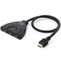 Equip 3x1 HDMI switch, 1920 x 1080 pixelov, Full HD, čierny