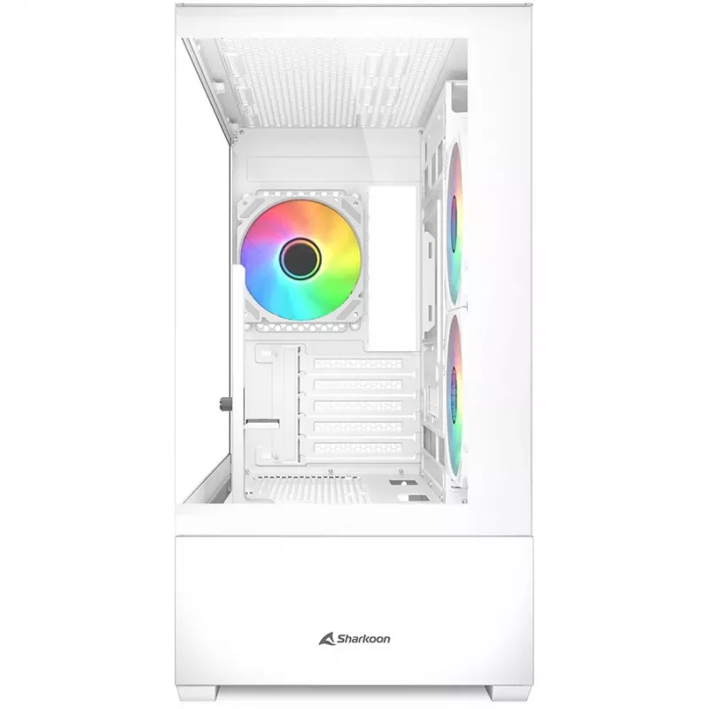 PC skriňa Sharkoon MK6 RGB Midi Tower biela