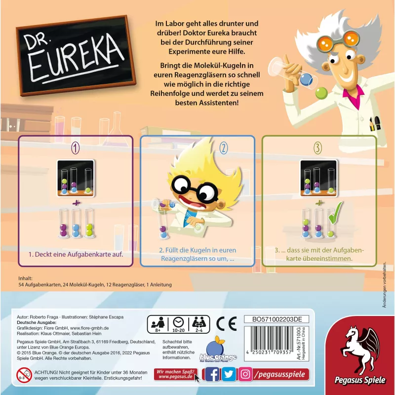 Dr. Eureka, spoločenská hra
