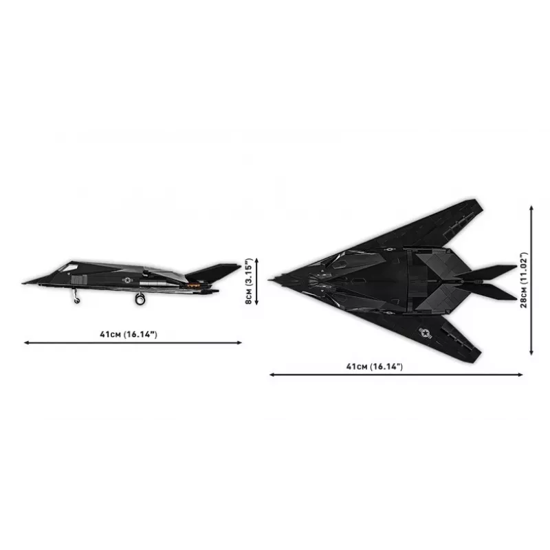 Lockheed F-117 Nighthawk stavebnica (mierka 1:48)