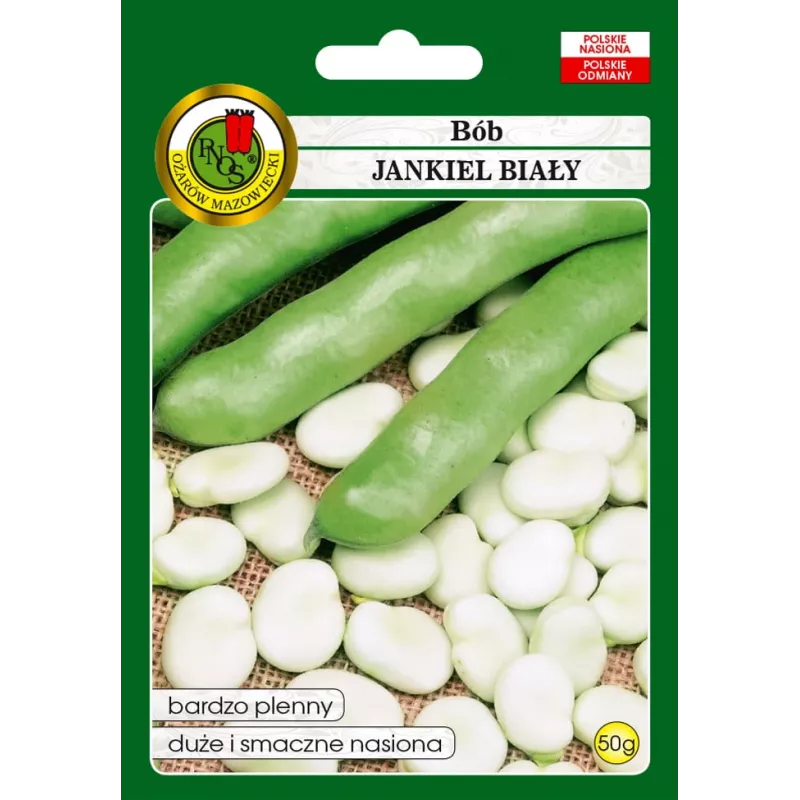 PNOS bôb Jankiel White semená, 50 g