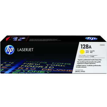 HP 128A Yellow originálna LaserJet tonerová kazeta, 1300 strán, žltá, 1 kus